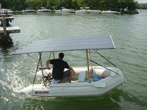 motor electric barca